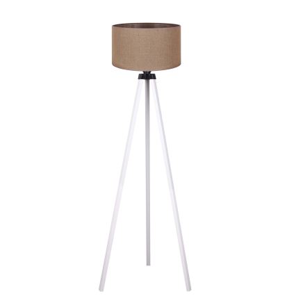 Duolla - Talna svetilka 1xE27/60W/230V pr. 44 cm rjava/bela