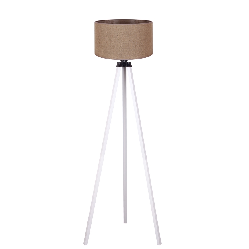 Duolla - Talna svetilka 1xE27/60W/230V pr. 44 cm rjava/bela