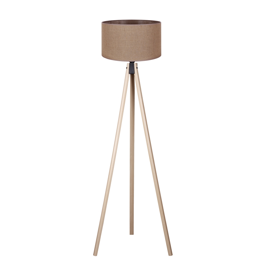 Duolla - Talna svetilka 1xE27/60W/230V pr. 44 cm rjava/bež