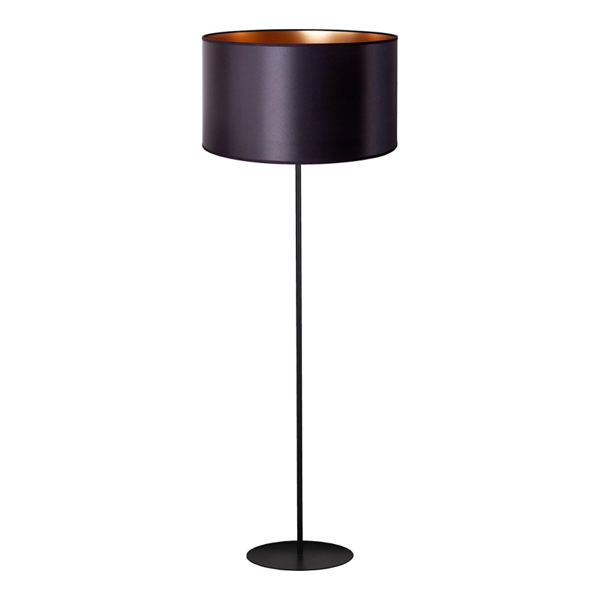 Duolla - Talna svetilka CANNES 1xE27/15W/230V pr. 45 cm črna/baker
