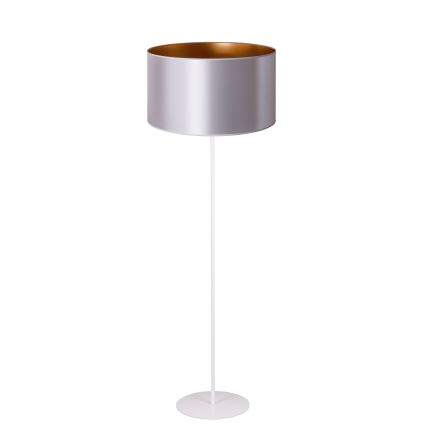 Duolla - Talna svetilka CANNES 1xE27/15W/230V pr. 45 cm srebrna/baker/bela