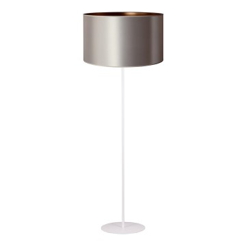 Duolla - Talna svetilka CANNES 1xE27/15W/230V pr. 45 cm srebrna/baker/bela