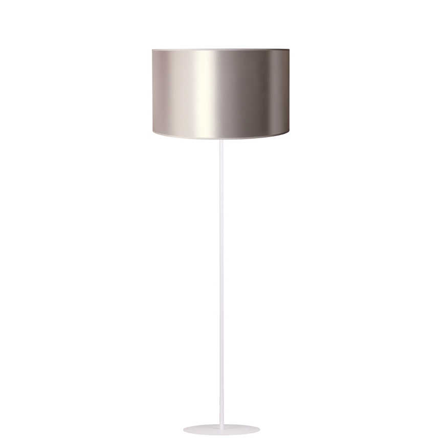 Duolla - Talna svetilka CANNES 1xE27/15W/230V pr. 45 cm srebrna/baker/bela