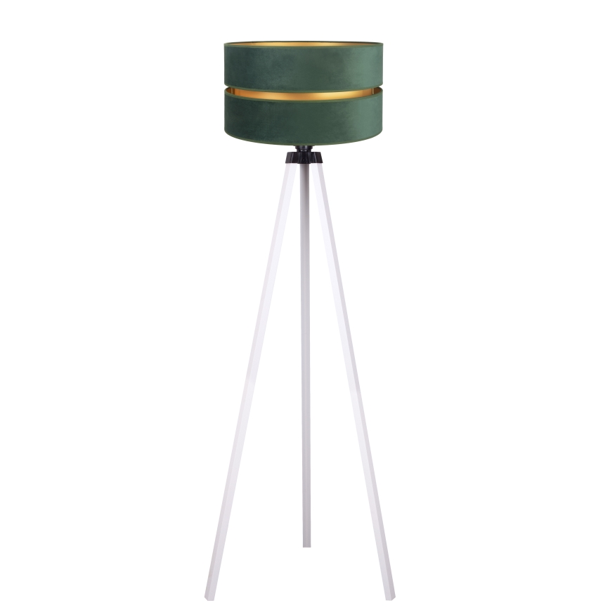 Duolla - Talna svetilka DUO 1xE27/60W/230V pr. 44 cm zelena/bela