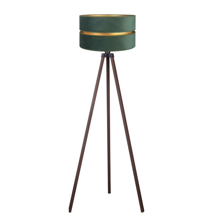 Duolla - Talna svetilka DUO 1xE27/60W/230V pr. 44 cm zelena/rjava
