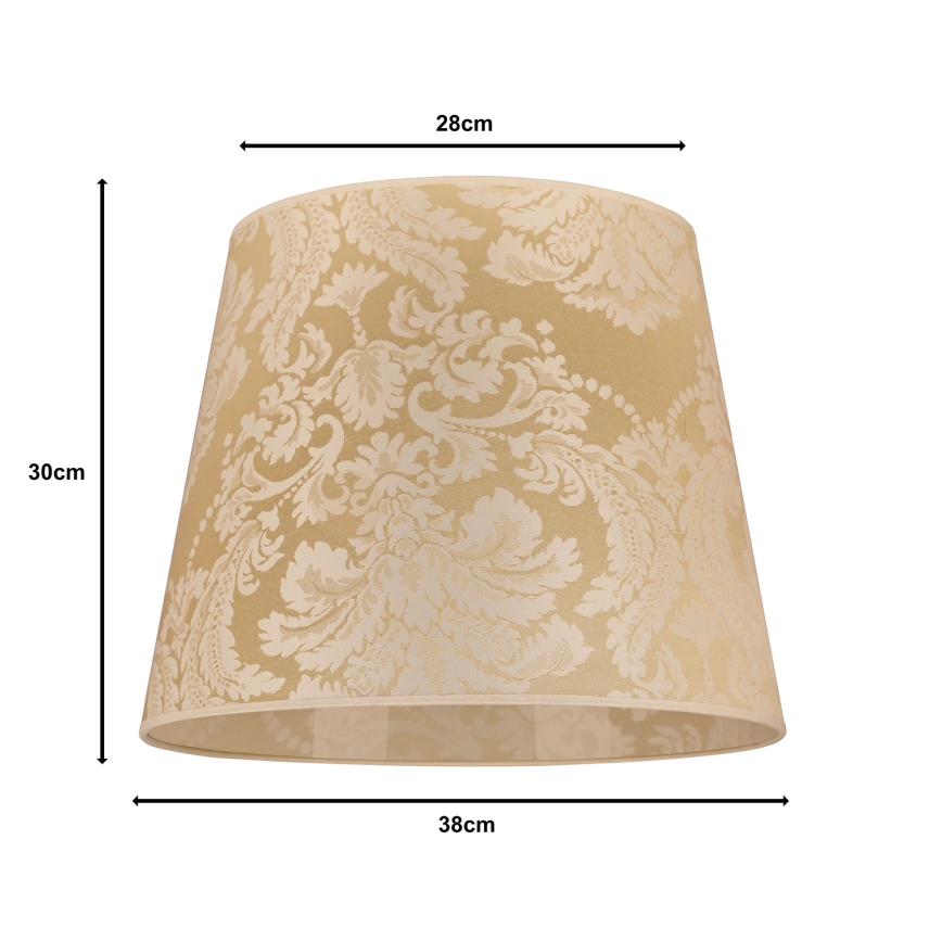 Duolla - Univerzalni senčnik CLASSIC L E27 pr. 38 cm zlata