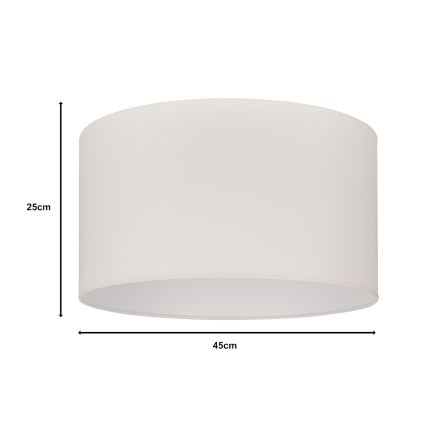 Duolla - Univerzalni senčnik ROLLER E27 pr. 45 cm krem barva