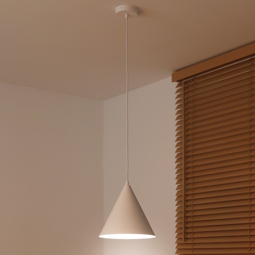 Duolla - Viseča svetilka na kablu IRONLINE 1xG9/3W/230V Ø 25 cm, bela
