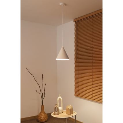 Duolla - Viseča svetilka na kablu IRONLINE 1xG9/3W/230V Ø 25 cm, bela