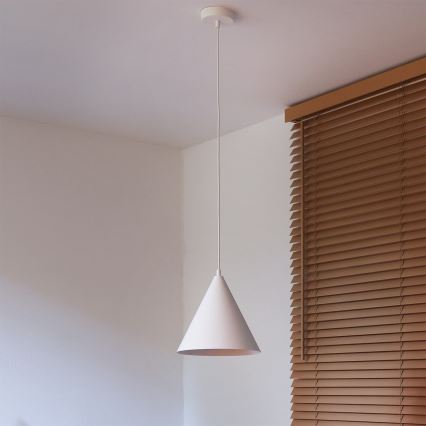 Duolla - Viseča svetilka na kablu IRONLINE 1xG9/3W/230V Ø 25 cm, bela