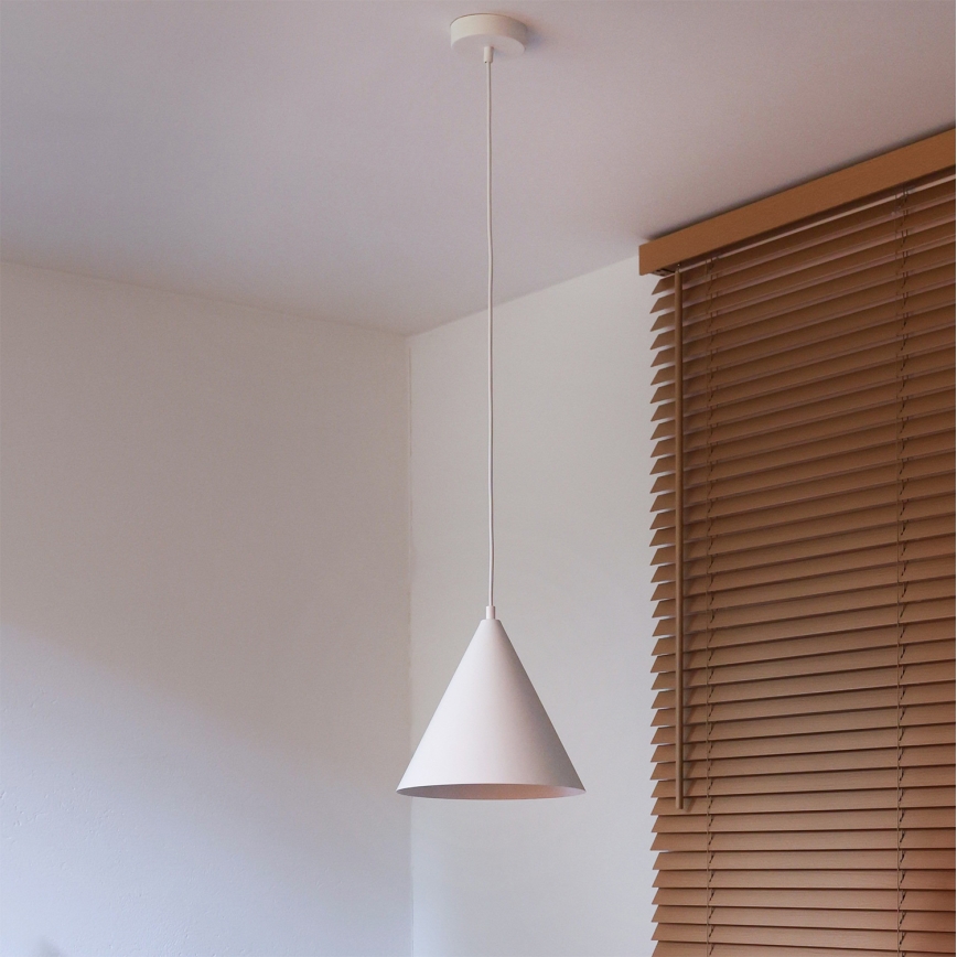 Duolla - Viseča svetilka na kablu IRONLINE 1xG9/3W/230V Ø 25 cm, bela