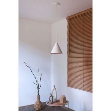 Duolla - Viseča svetilka na kablu IRONLINE 1xG9/3W/230V Ø 25 cm, bela