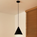 Duolla - Viseča svetilka na vrvici IRONLINE 1xG9/3W/230V premer 25 cm črna