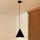 Duolla - Viseča svetilka na vrvici IRONLINE 1xG9/3W/230V premer 25 cm črna