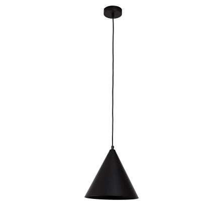 Duolla - Viseča svetilka na vrvici IRONLINE 1xG9/3W/230V premer 25 cm črna
