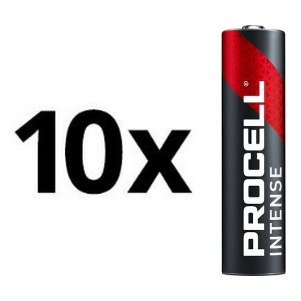Duracell - 10 kos Alkalna baterija Procell Intense LR03/AAA 1,5V 1465 mAh