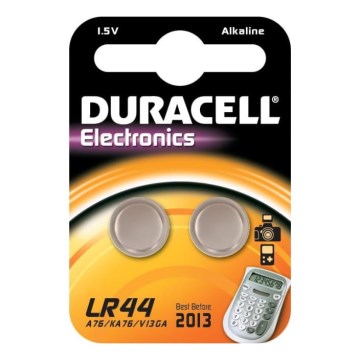Duracell - 2 kos Alkalna baterija LR44/A76 1,5V 150 mAh