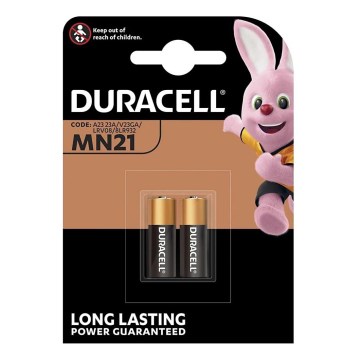 Duracell - 2 kos Alkalna baterija MN21/A23 12V 50 mAh