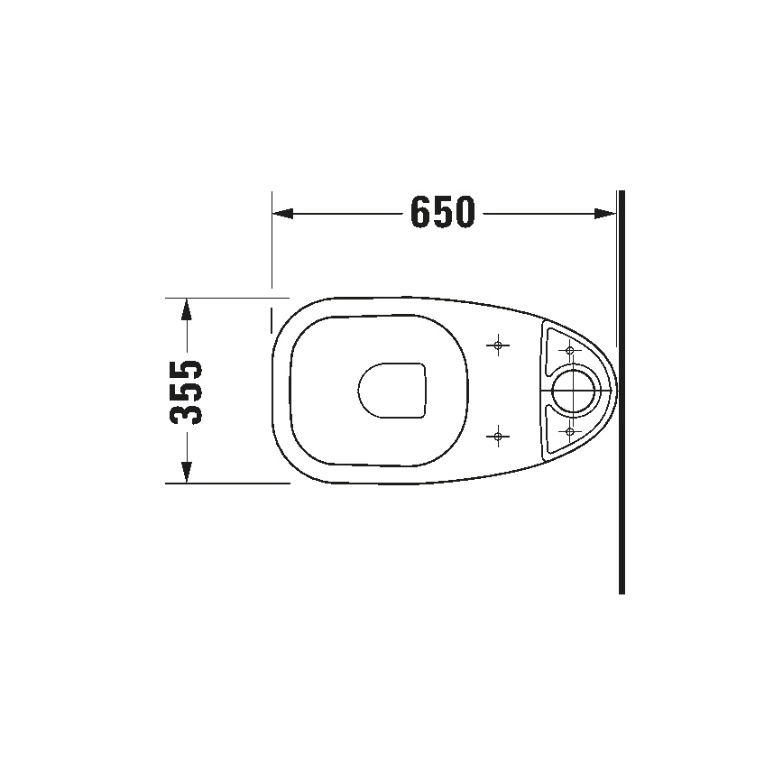 Duravit 21110100002 - Kompakt WC D-CODE, keramika / sijajna bela