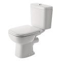 Duravit 21110900002 - Kombinirana WC školjka D-CODE keramika/sijajna bela