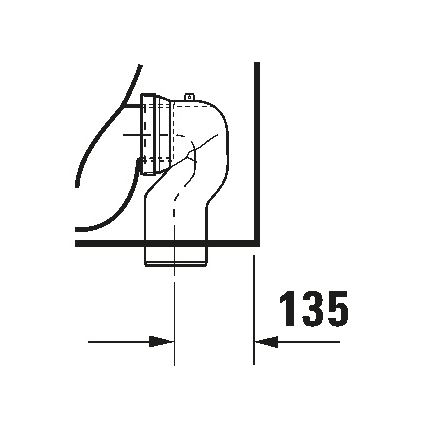 Duravit 21150900002 - Stoječa WC školjka D-CODE keramika/sijajna bela