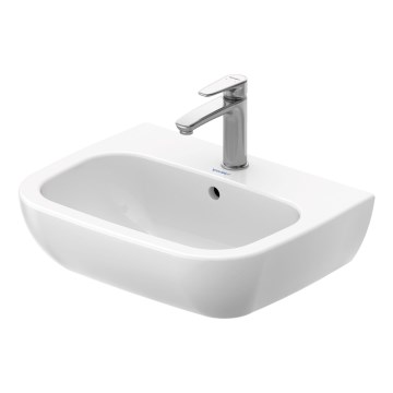 Duravit 23105500002 - Stenski umivalnik D-CODE 55x43 cm keramika/sijajna bela