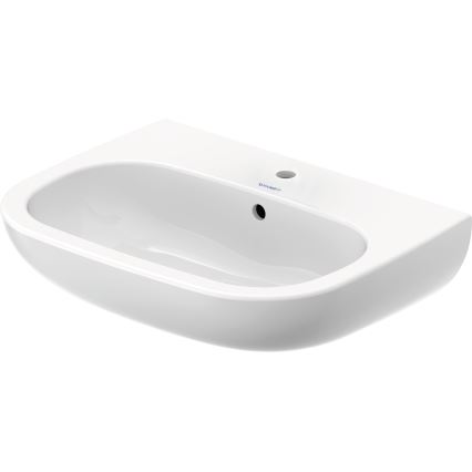 Duravit 23106000002 - Stenski umivalnik D-CODE 60x46 cm keramika/sijajna bela