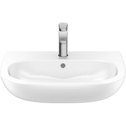 Duravit 23106000002 - Stenski umivalnik D-CODE 60x46 cm keramika/sijajna bela