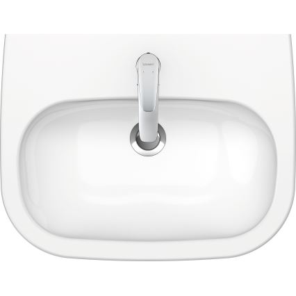 Duravit 23106000002 - Stenski umivalnik D-CODE 60x46 cm keramika/sijajna bela