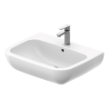 Duravit 23106500002 - Viseči umivalnik D-CODE 65x50 cm, keramičen, sijajno bel