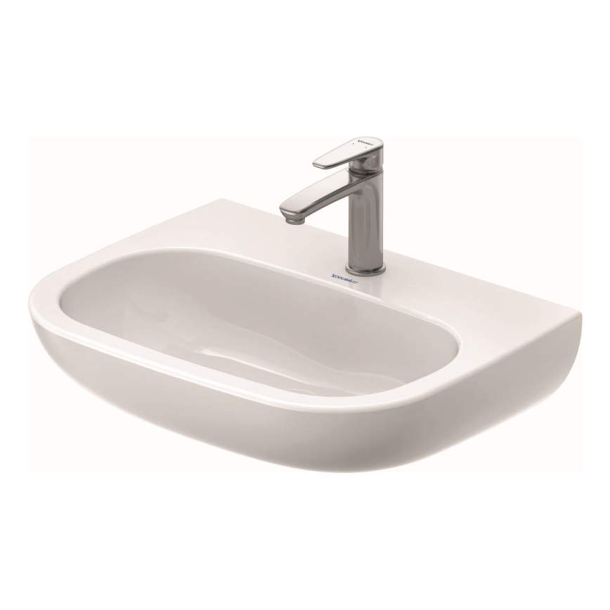 Duravit 23116000002 - Viseči umivalnik D-CODE 60x46 cm keramika/sijajna bela