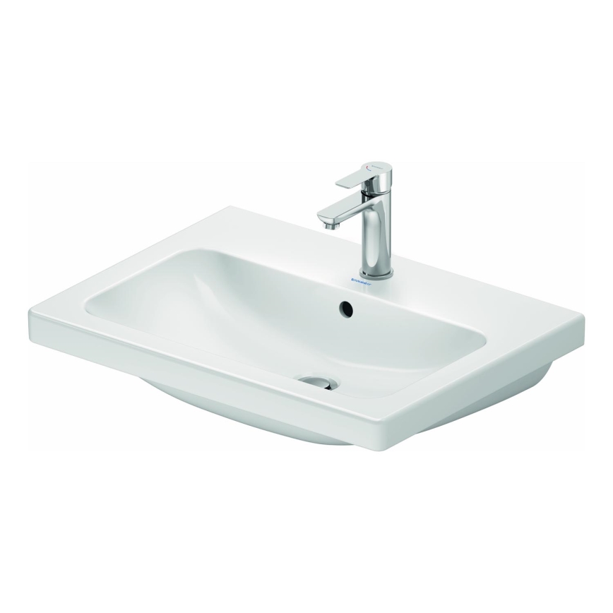 Duravit 23996500002 - Viseči umivalnik D-CODE 65x48 cm keramika/sijajna bela
