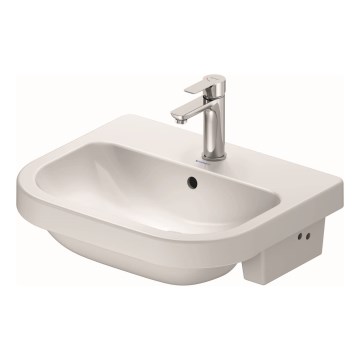Duravit 24035500002 - Vgradni umivalnik D-CODE 55x45,5 cm keramika/sijajna bela