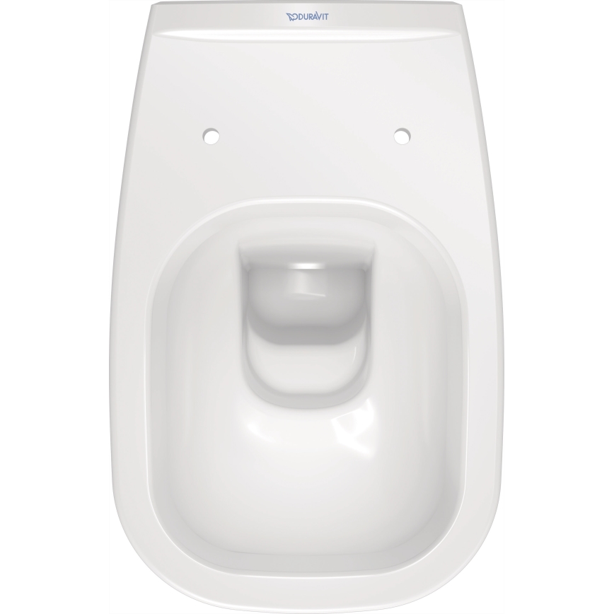 Duravit 25350900002 - Stenska WC školjka D-CODE keramika/sijajna bela