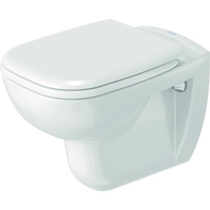 Duravit 25350900002 - Stenska WC školjka D-CODE keramika/sijajna bela