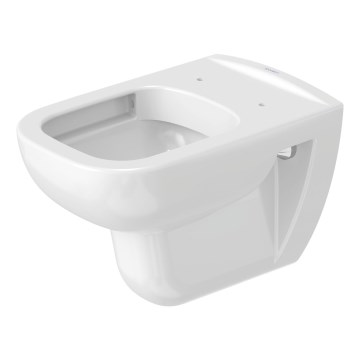 Duravit 25700920002 - Viseče Rimless WC D-CODE, keramika/sijajna bela