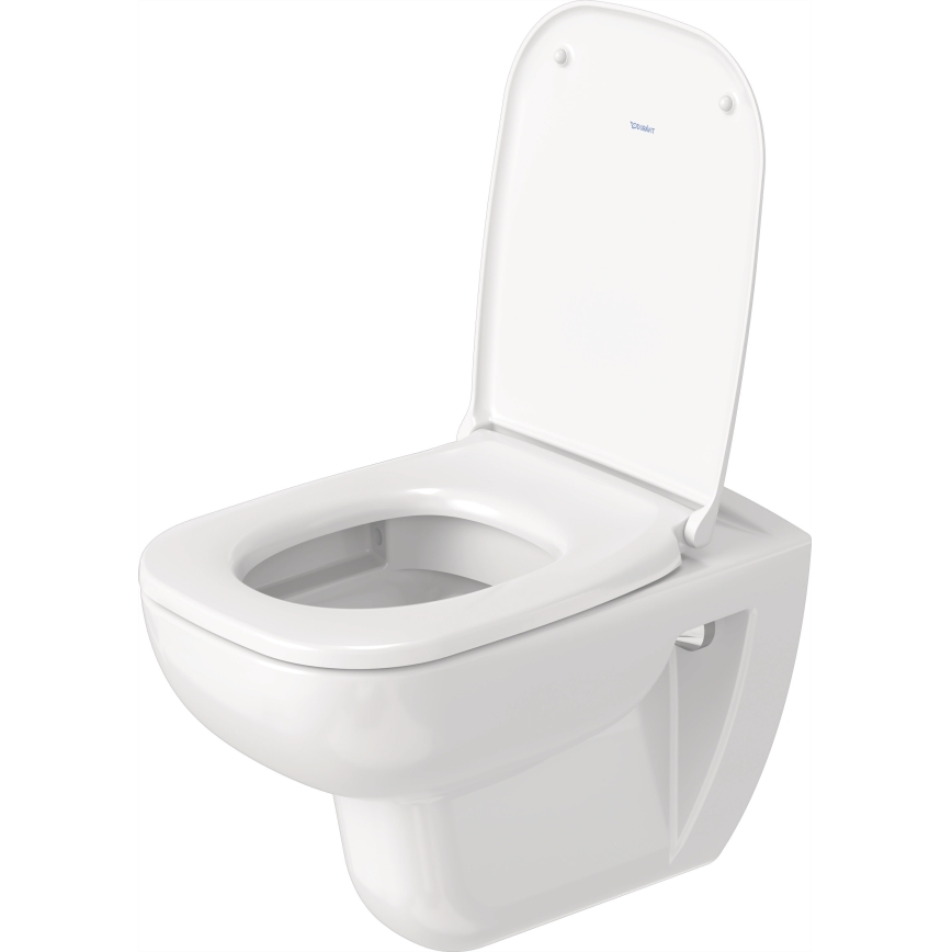 Duravit 25700920002 - Viseče Rimless WC D-CODE, keramika/sijajna bela