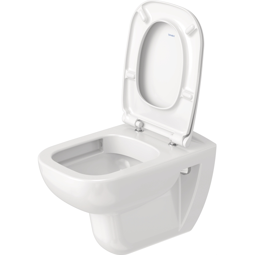 Duravit 25700920002 - Viseče Rimless WC D-CODE, keramika/sijajna bela