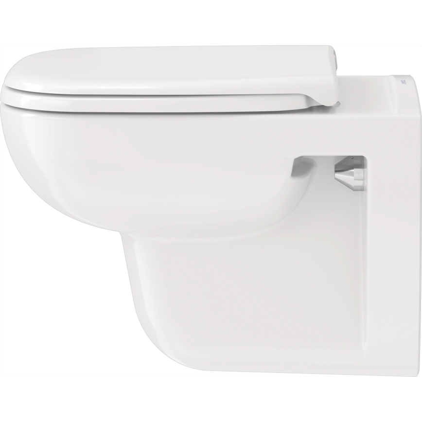 Duravit 25700920002 - Viseče Rimless WC D-CODE, keramika/sijajna bela