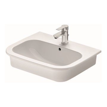 Duravit 337540000 - Vgradni umivalnik D-CODE 54,5 x 43,5 cm keramika/sijajna bela
