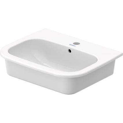 Duravit 337540000 - Vgradni umivalnik D-CODE 54,5 x 43,5 cm keramika/sijajna bela