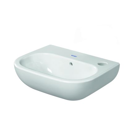 Duravit 7053600082 - Stenski umivalnik D-CODE 36x27 cm keramika/sijajna bela