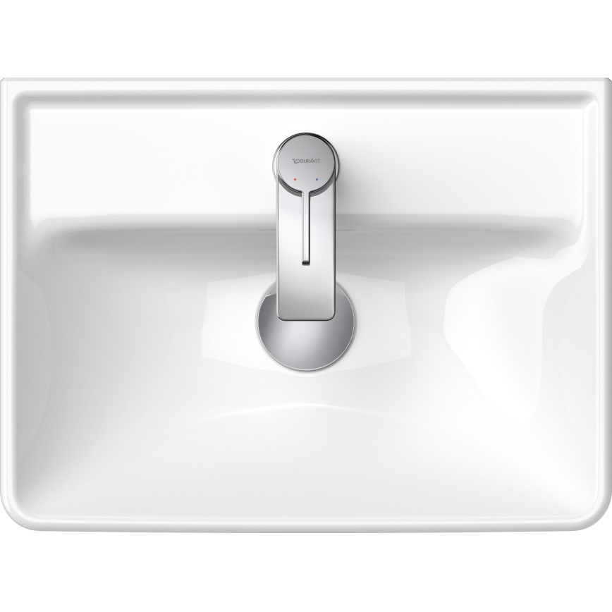 Duravit 738450041 - Stenski umivalnik D-NEO 45x33,5 cm keramika/sijajna bela
