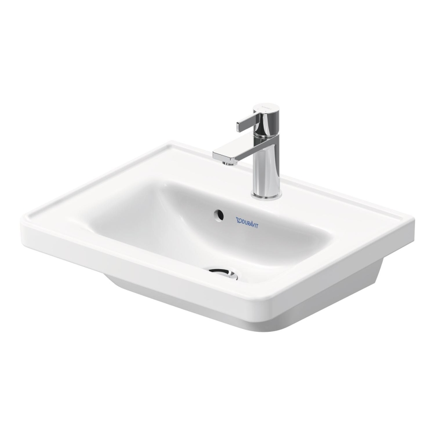 Duravit 742500000 - Viseči umivalnik D-NEO 50x40 cm keramika/sijajna bela