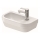 Duravit 7494000412 - Stenski umivalnik D-CODE 40x22 cm, keramika/sijajna bela