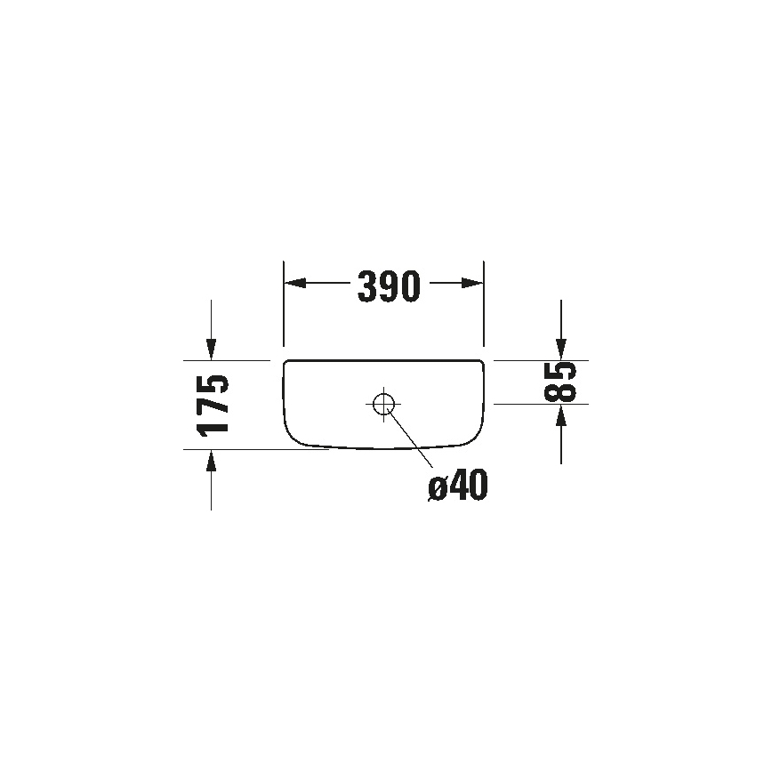 Duravit 927000004 - Splakovalna cisterna za WC D-CODE 6/3 l, keramika/bela