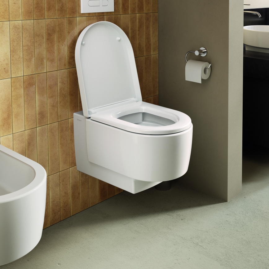 Duravit 99261000 - Držalo za toaletni papir D-CODE, poliran krom