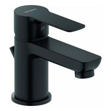 Duravit DC1013001046 - Pipa za umivalnik + odtok D-CODE mat črna