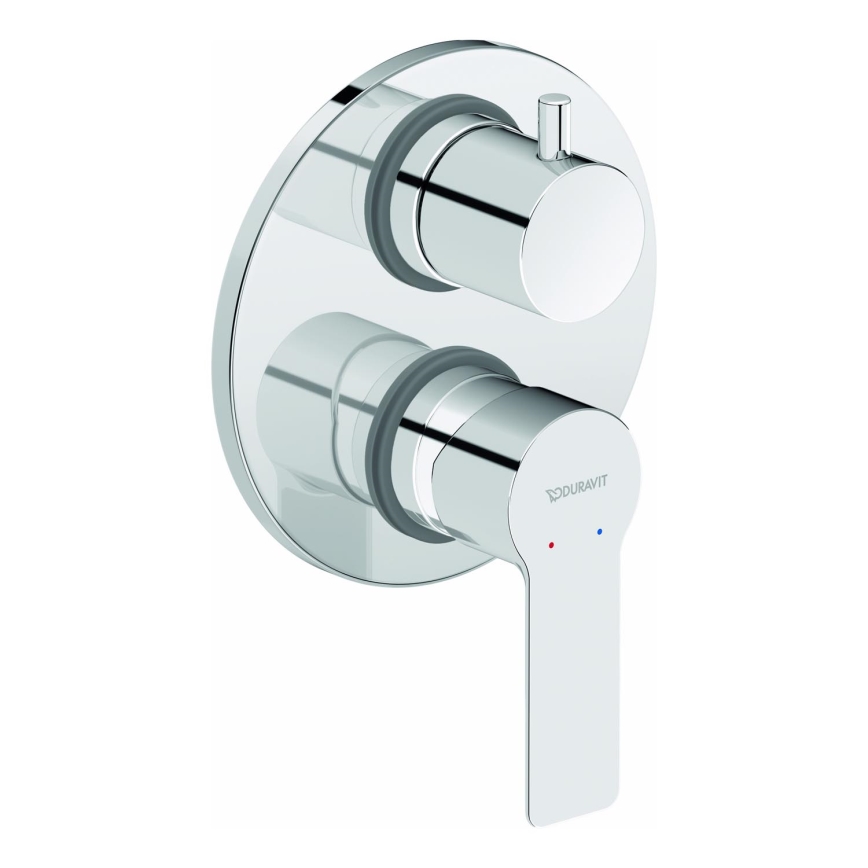 Duravit DC5210008010 - Podometna tuš baterija D-CODE, krom visokega sijaja