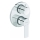 Duravit DC5210008010 - Podometna tuš baterija D-CODE, krom visokega sijaja